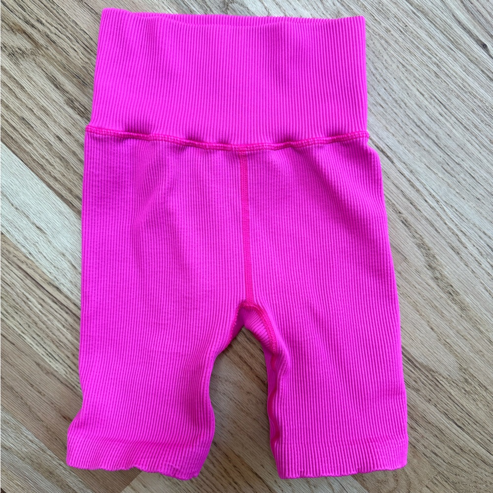 Hot Pink Biker Shorts